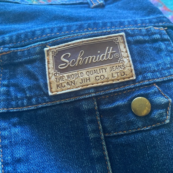 VTG Schmidt Denim Jeans. Size 25/29. Excellent shape! Rad Design. Straight. - Picture 13 of 13